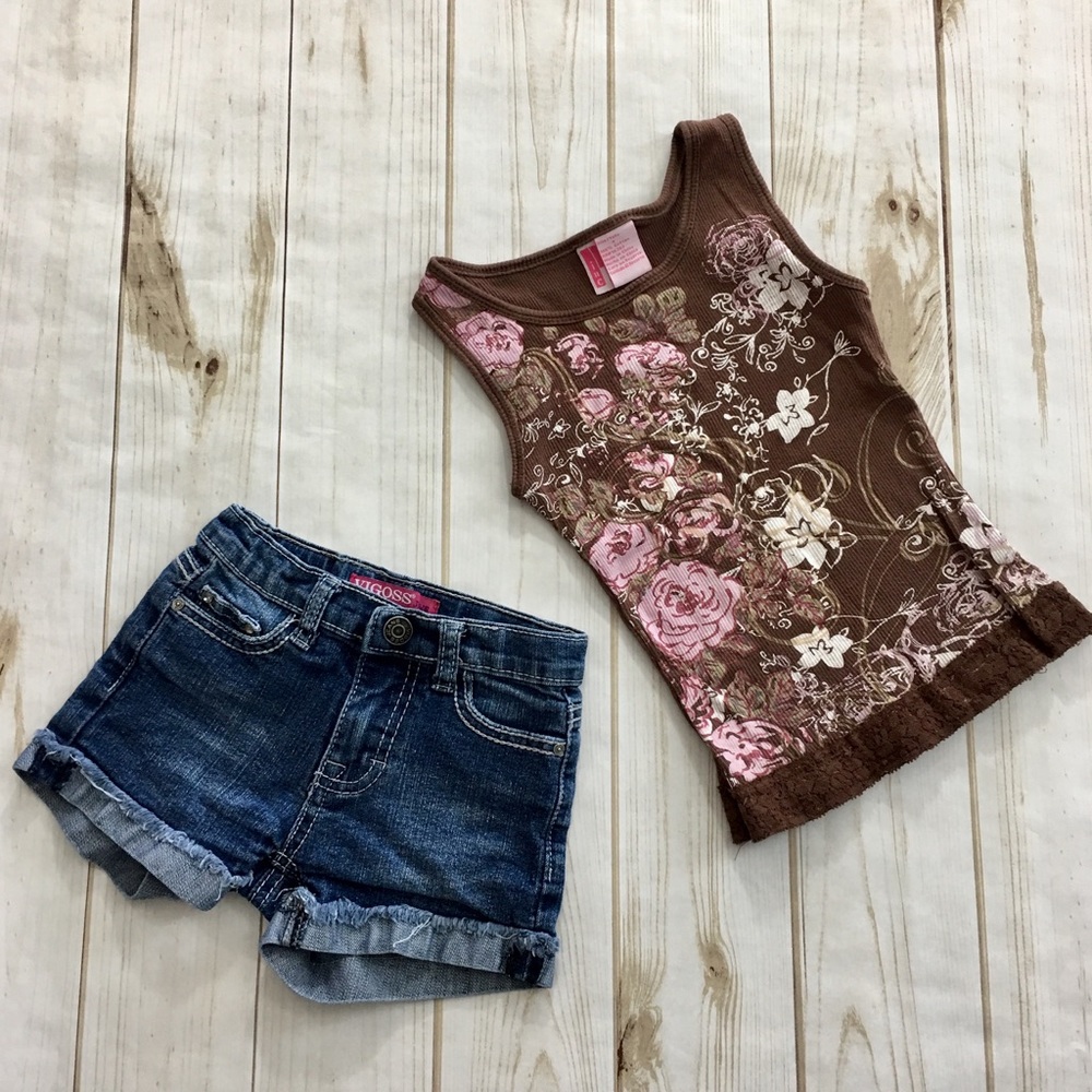 Girls Size 4 Tank Top & Shorts Bundle!